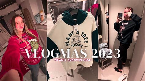 VLOGMAS 2023 DAY 12 Chatty GRWM For A Christmas Party Shopping