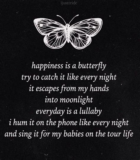 Happiness Is A Butterfly Lyrics Evangeline Has Hunt