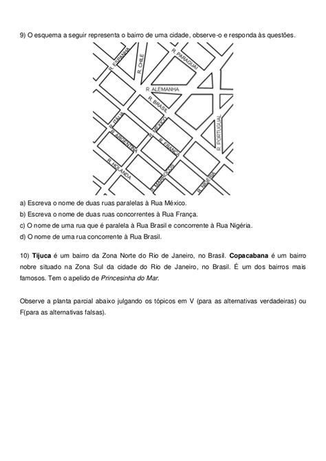 ATIVIDADE RETAS PARALELAS CONCORRENTES E PERPENDICULARES Geometría