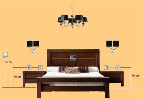Высота розеток от пола в спальне | Bedroom design, Apartment design ...