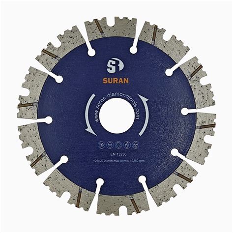 Cold Press Segment Turbo Diamond Cutting Saw Blade For Granite