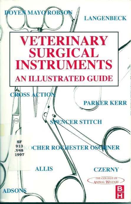 Veterinary Surgical Instruments An Illustrated Guide Vetbooks