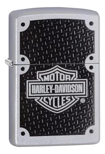 Zippo Classico 24025 Isqueiro Harley Davidson Cromado Parcelamento