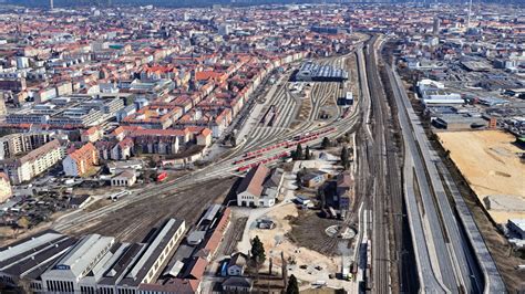 Luftaufnahme Der Maschinentechnischen Abteilung Iii Bahnbetriebswerk