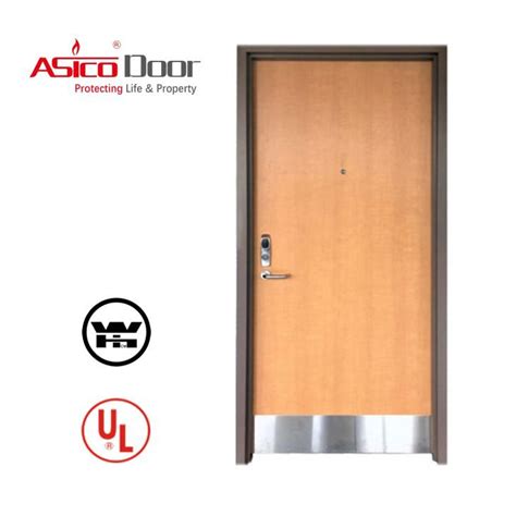 China Customized Fire Rating Commercial Wood Fire Door Manufacturers