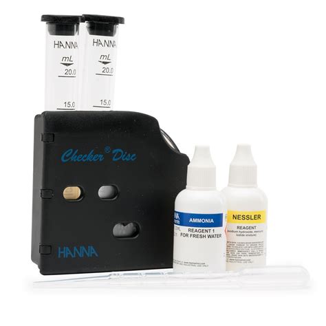 Ammonia Test Kit for Fresh Water with Checker Disc | Alat-Test.Com