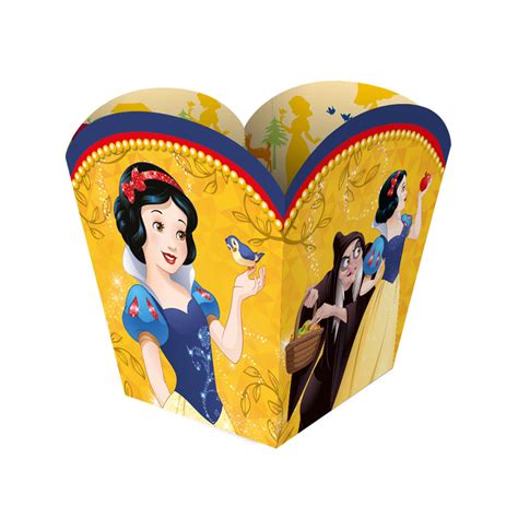 Cachepot De Papel Branca De Neve Pequeno 4 Unidades