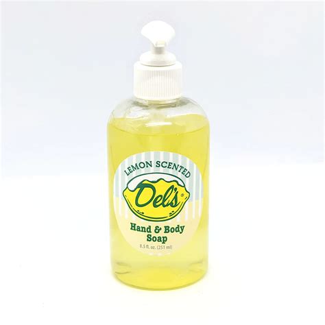 Dels Lemonade Liquid Soap Made From Ri