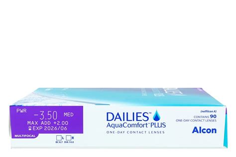 Dailies Aquacomfort Plus Multifocal 90 Pack Contact