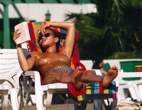 Angela Griffin Is Sunbathing On The Beach Nude Photos TheFappening