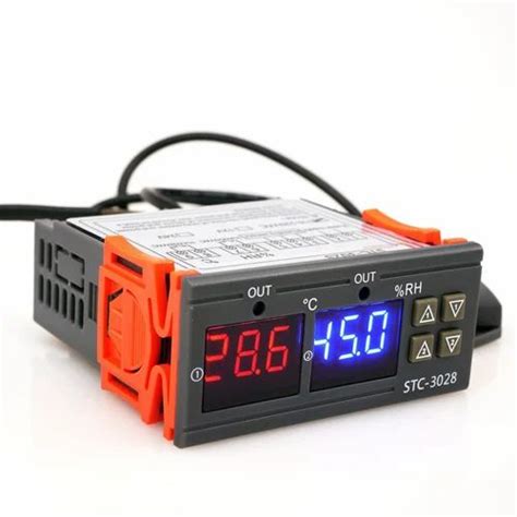 STC 3028 Dual LED Digital Thermometer Hygrometer Controller SHT20