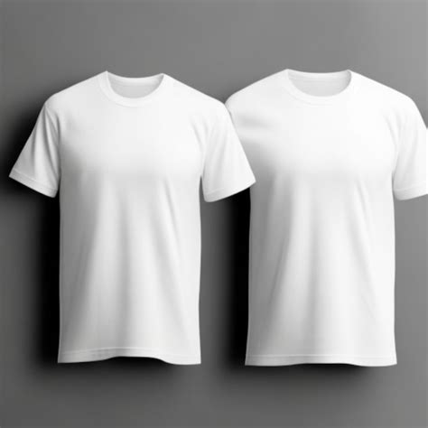 Camiseta Blanca Para Maqueta Foto Premium