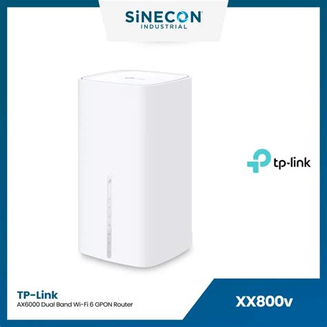 Tp Link Xx V Ax Dual Band Wi Fi Gpon Router Sinecon