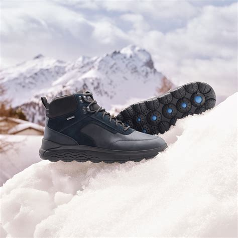 Geox Spherica X Abx Man Navy Waterproof Boots Geox