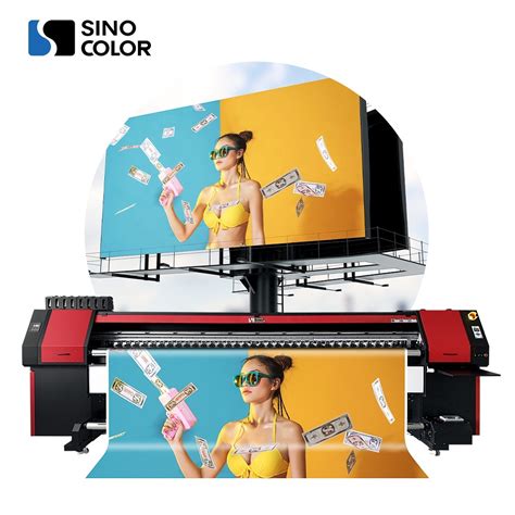 2022 High Quality Wide Format 3 2m Eco Solvent Printer With Four I3200