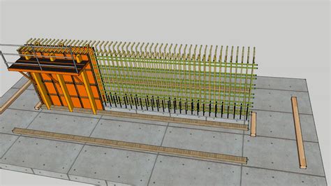 Typical Shear Wall Formwork Animation YouTube