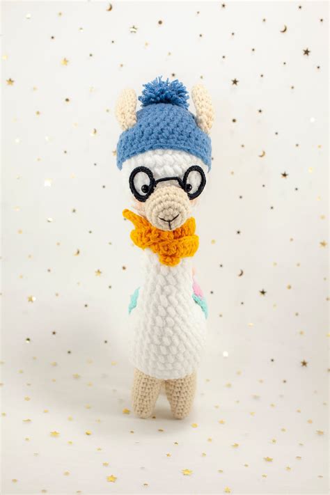 Stuffed Llama Toy Amigurumi Llama Toy Soft Llama Toy Llama Etsy