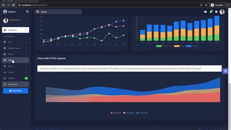 Django Dashboard Atlantis Dark Admin Panel Coded In Django Appseed