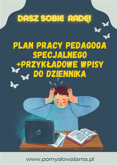 Plan Pracy Pedagoga Specjalnego Przyk Adowe Wpisy Do Dziennika