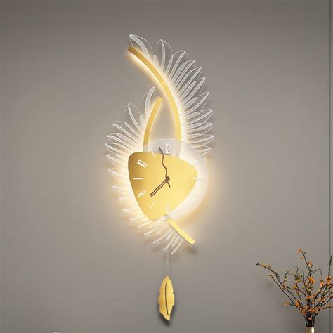 Gwyn – Large LED Wall Clock - Pleasant Decor - a beautiful combination of art, luxury & design.