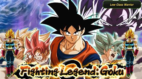 Low Class Warrior Legendary Goku Event DBZ Dokkan Battle YouTube