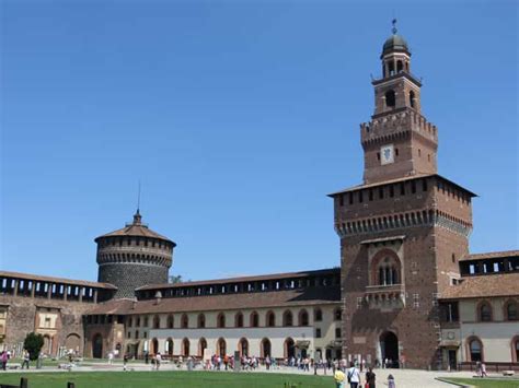 Mailand Schloss Sforza Leonardos Weinberg Und Abendmahlstour