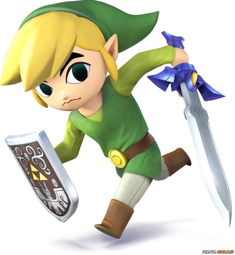 Toon Link Super Smash Bros For Wii U