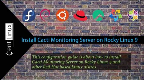 Install Cacti Monitoring Software On Rocky Linux 9 CentLinux