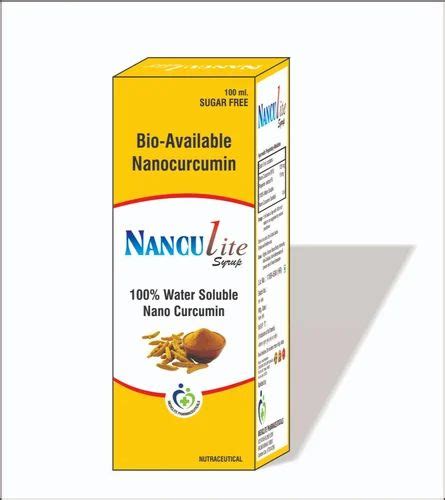 Nano Curcumin Syrup 100ml At Rs 150bottle Of 1 Litre Pharmaceutical