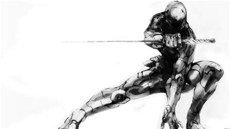 Wallpapers Ninja Cyborg Wallchan 1920x1080 Metal Gear Solid Metal