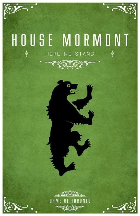 House Mormont Sigil - Bear