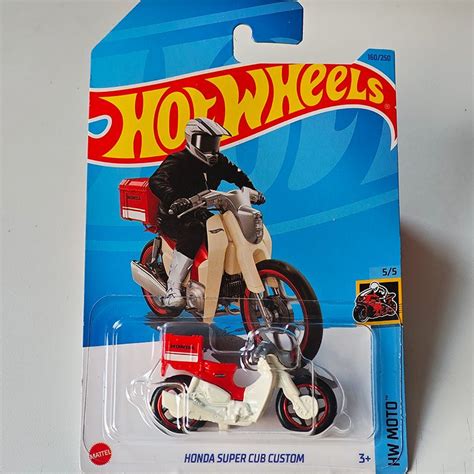 Hot Wheels Motorcycle Collection Honda Super Cub Custom