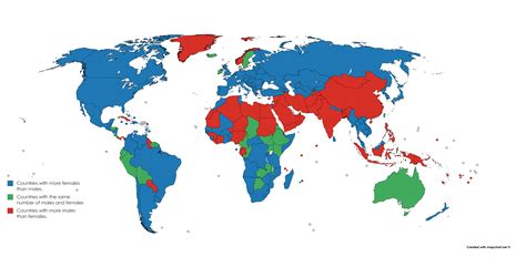 Sex Ratio By Country R Map Porn