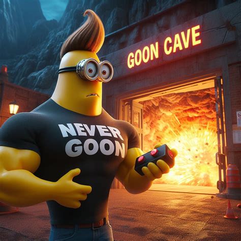 Never Goon Minion Blows Up A Goon Cave Never Goon Minions Know Your