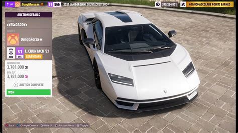 Forza Horizon 5 Auction House Sniping How To Get The Lamborghini