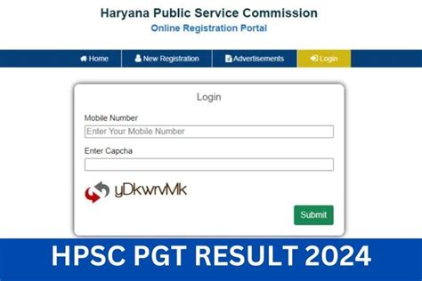 HPSC PGT Result 2025 PGT Teacher Cut Off Marks Merit List