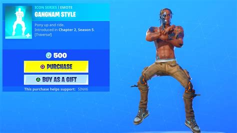 New Copyrighted Emote Gangnam Style Item Shop Fortnite Battle