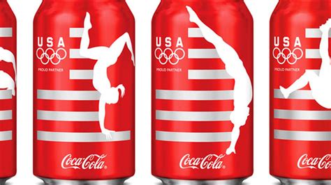 Coca Cola Packaging For The Olympic Games Coca Cola Cola Coca Cola Can