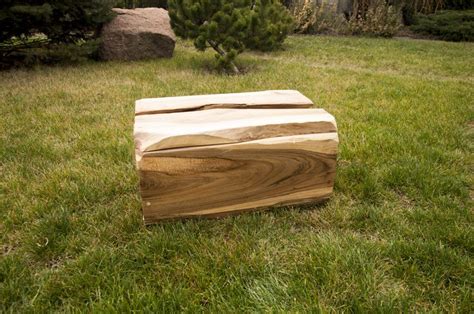Декоративный уличный столик из дерева 🌳😃 | Outdoor ottoman, Outdoor ...