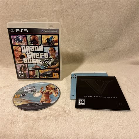 Grand Theft Auto V Gta Playstation Ps Tested With Map And Manual