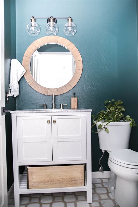 Mid Century Modern Boho Midcentury Powder Room Phoenix By