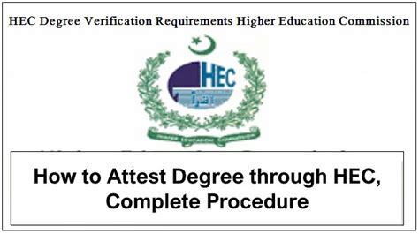 Hec Degree Verification Online Process And Requirements