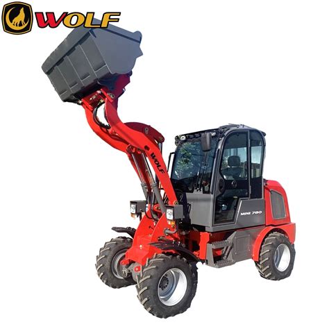 Wolf 0 8t Mini Lader Articulated Loader Front End Loader For Yard