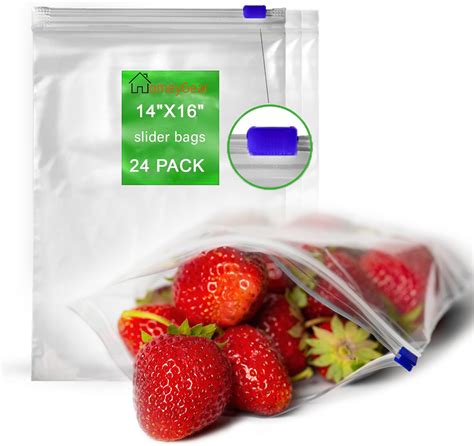 Ziploc Freezer Bag 2 Gallon Jumbo 10 Count Pack Of 3 Health And Household