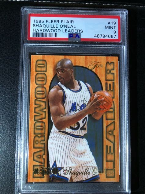 1995 96 Fleer Flair Hardwood Leader 19 Shaquille O Neal For Sale