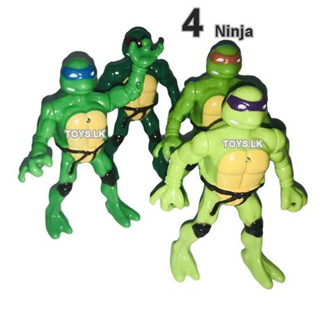 TOY00413 - Ninja Turtles Set - 4 Ninja