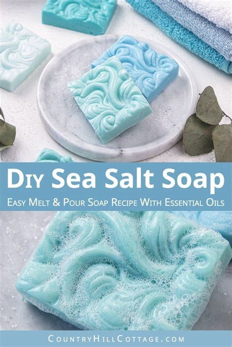 Sea Salt Soap Recipe Homemade Melt And Pour Soap Salt Bars Sea Salt