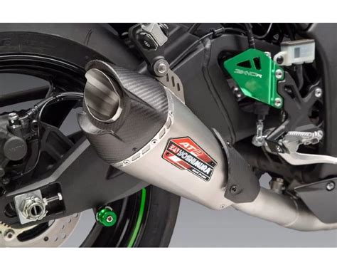 Yoshimura Race At Stainless Exhaust W Stainless Muffler Kawasaki