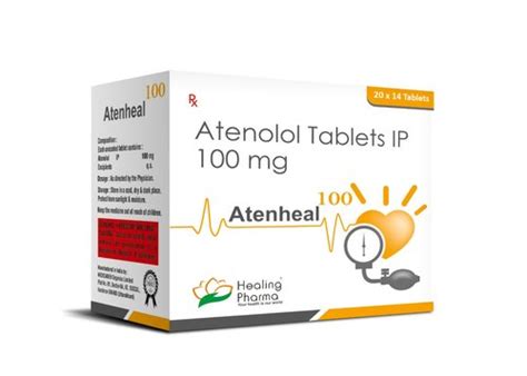 Atenheal 100 Atenolol 100mg