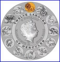 Niue Silver Coins Blog Archive Niue Nemean Lion Twelve Labours